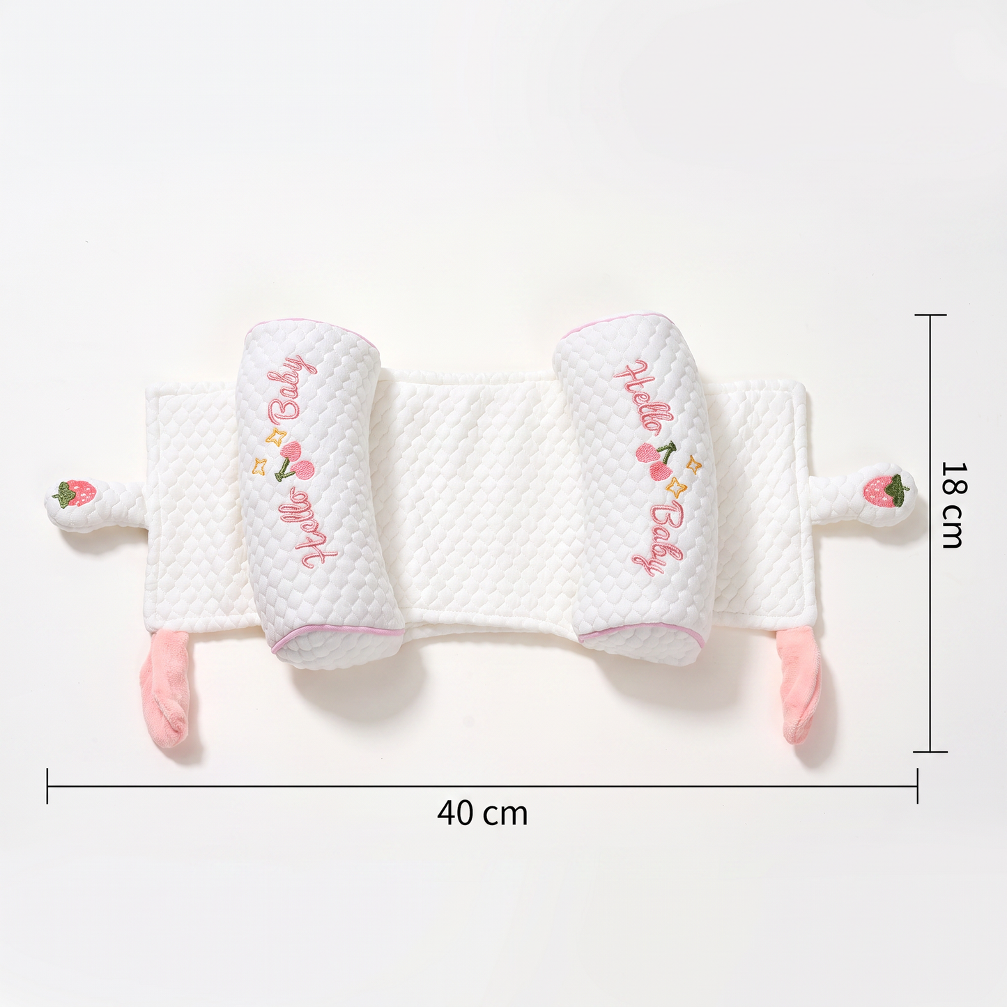 Adjustable Baby Head Shaping Pillow with Millet Filling