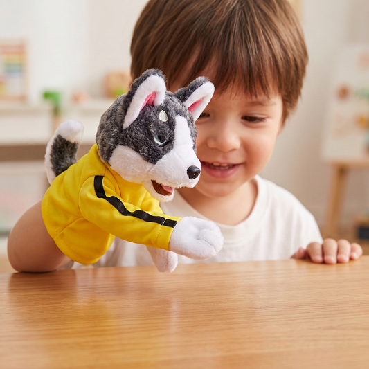 Boxing Husky Funny Kids Toy