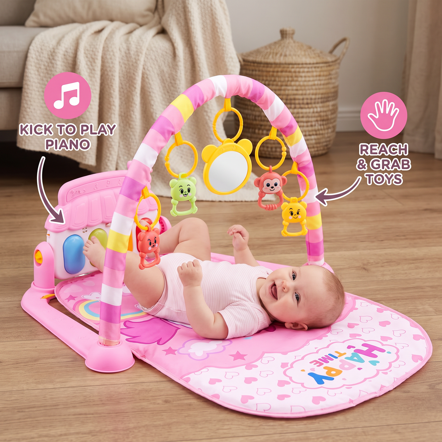 Kick & Play Baby Activity Gym