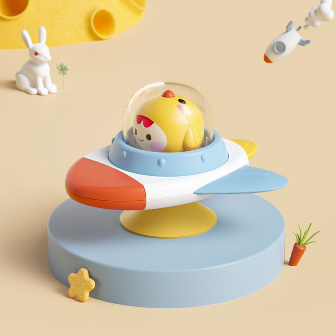 Montessori Suction Cup Spinner – Rotating Educational Toy