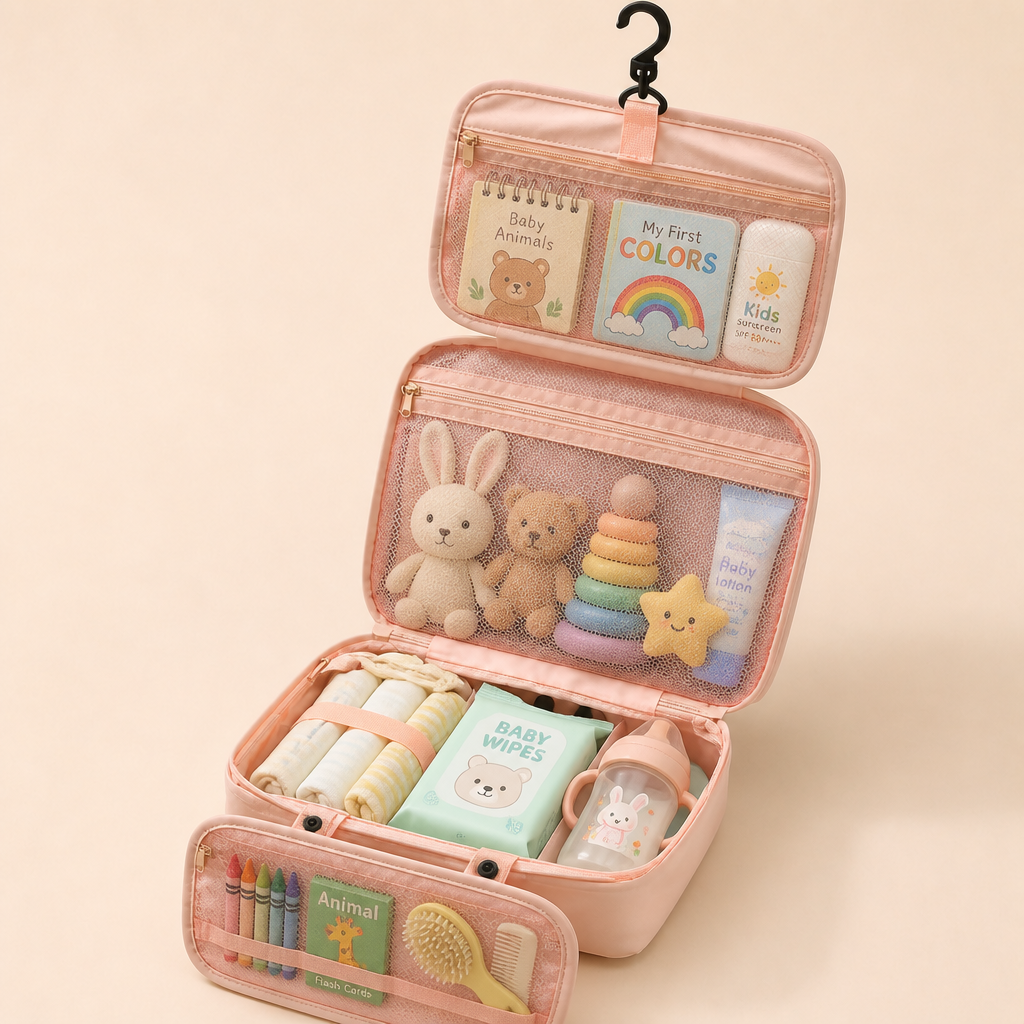 Family Travel Organiser Bag for Toys & Everyday Essentials