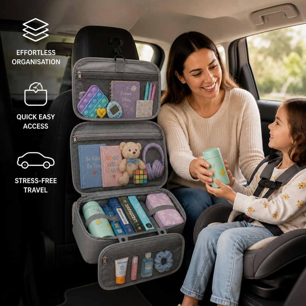 Family Travel Organiser Bag for Toys & Everyday Essentials