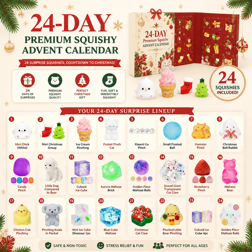 24-Days Premium Squishy Advent Calendar