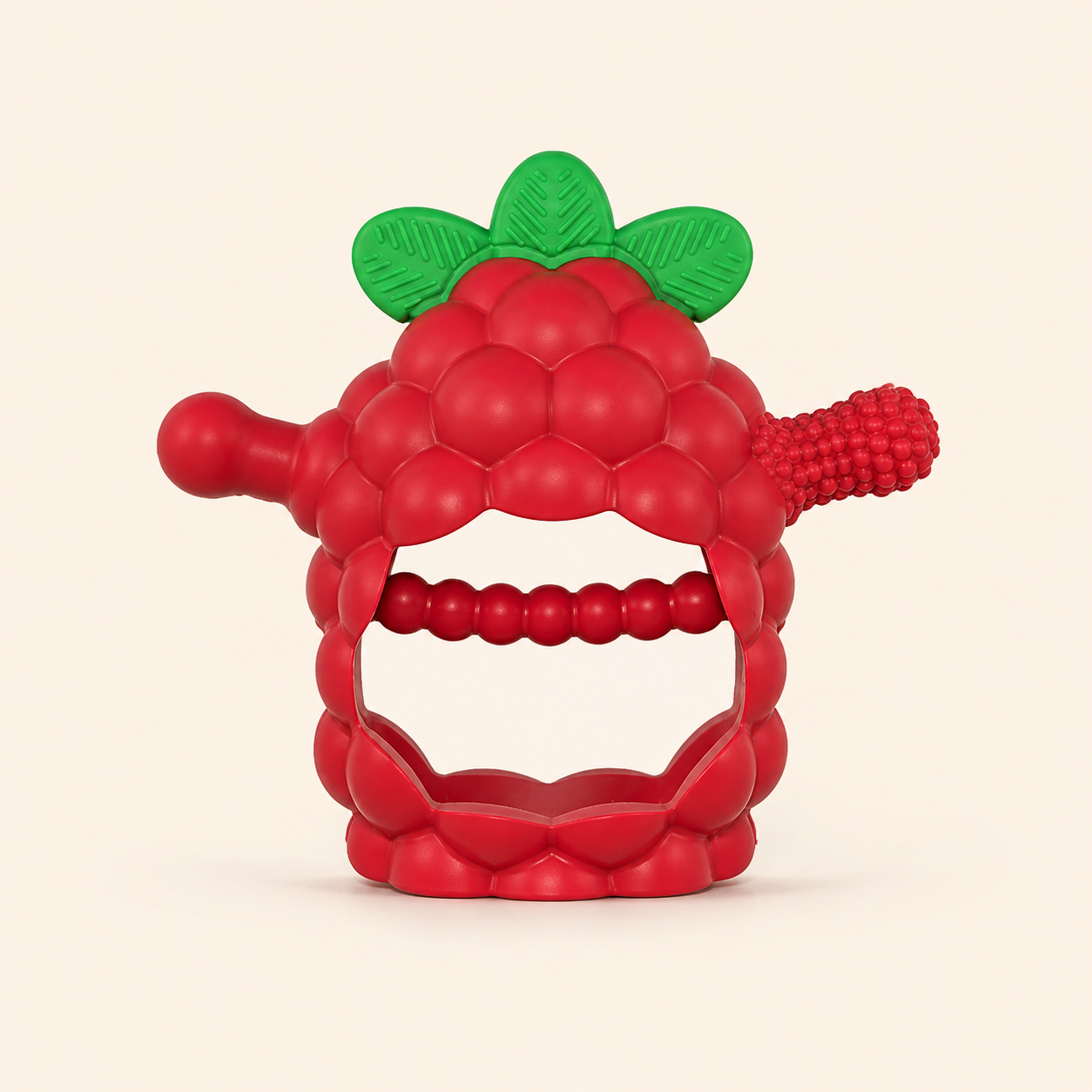 Easy-Grip Multi-Textured Silicone Baby Teether (3+ Months)