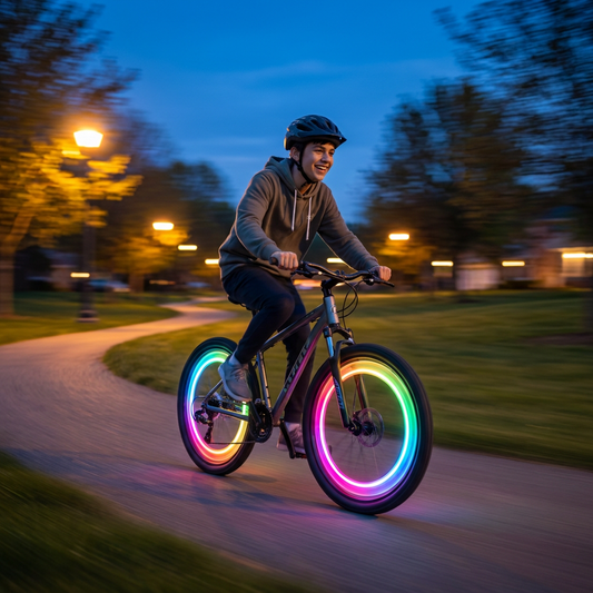 Colorful LED Bicycle Wheel Spoke Lights