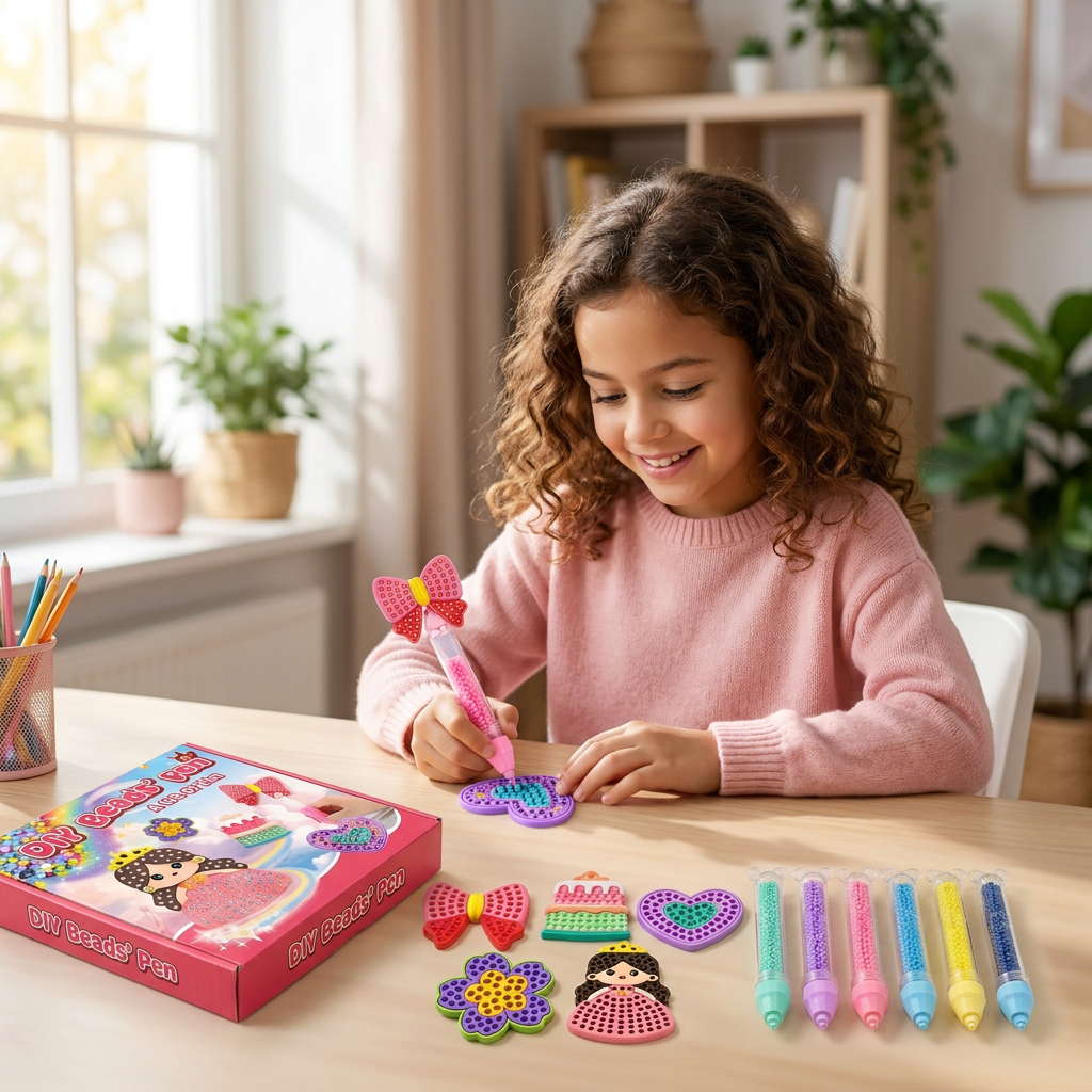 DIY Bead Art Pen Kit – Create & Decorate Animal Designs