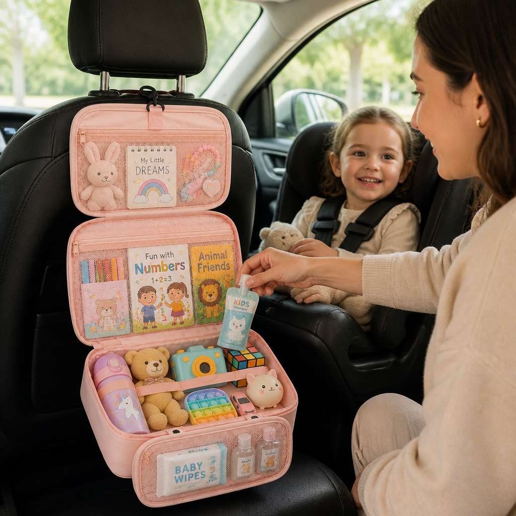 Family Travel Organiser Bag for Toys & Everyday Essentials