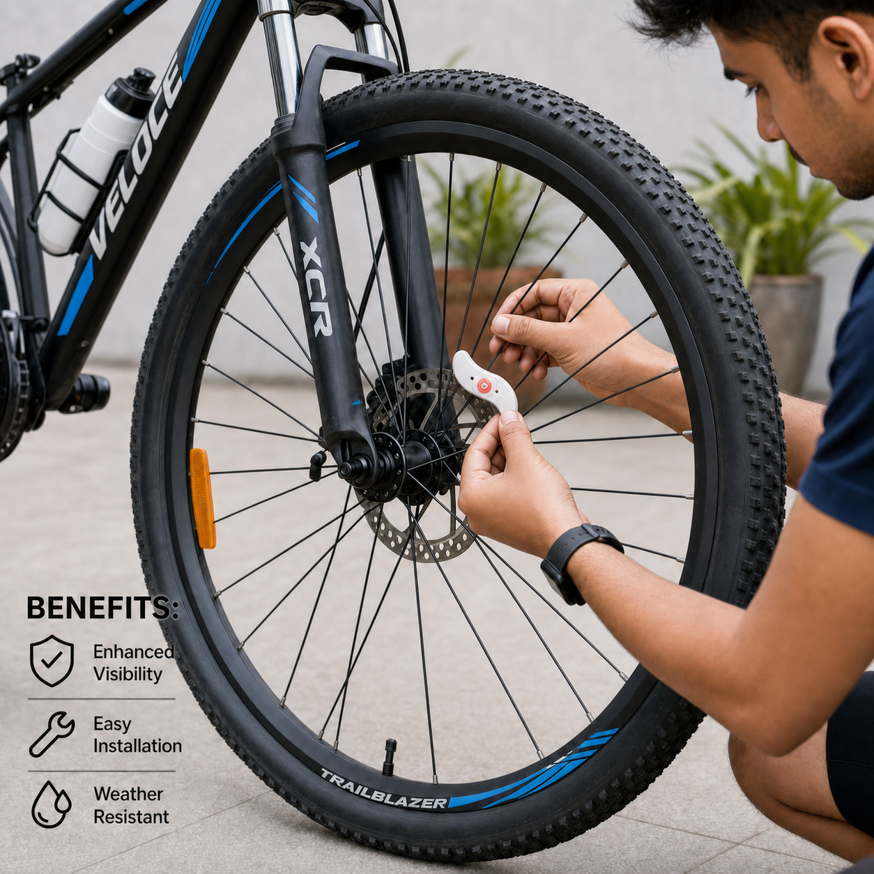Colorful LED Bicycle Wheel Spoke Lights