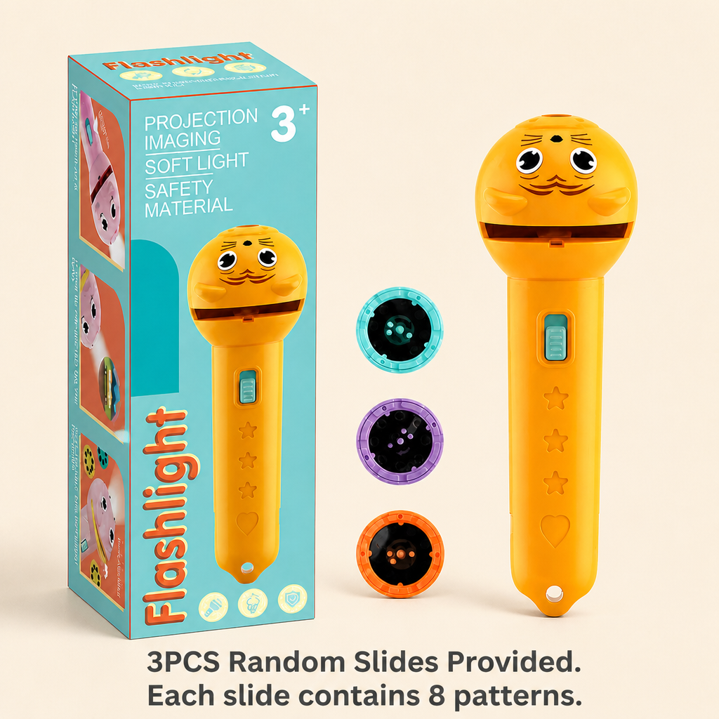 Kids’ Bedtime Story Projection Flashlight