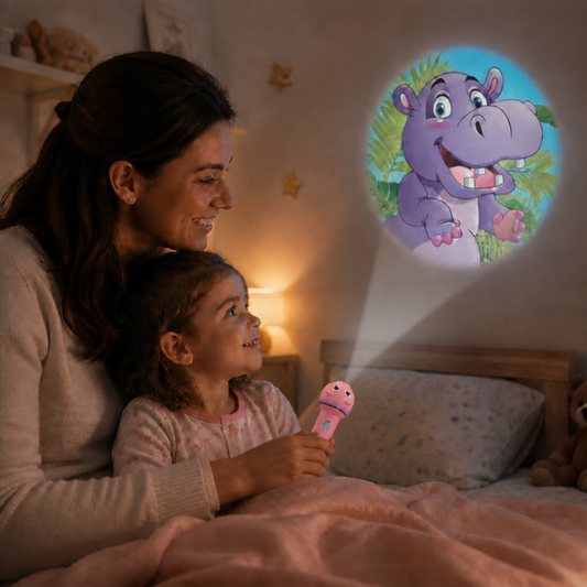 Kids’ Bedtime Story Projection Flashlight