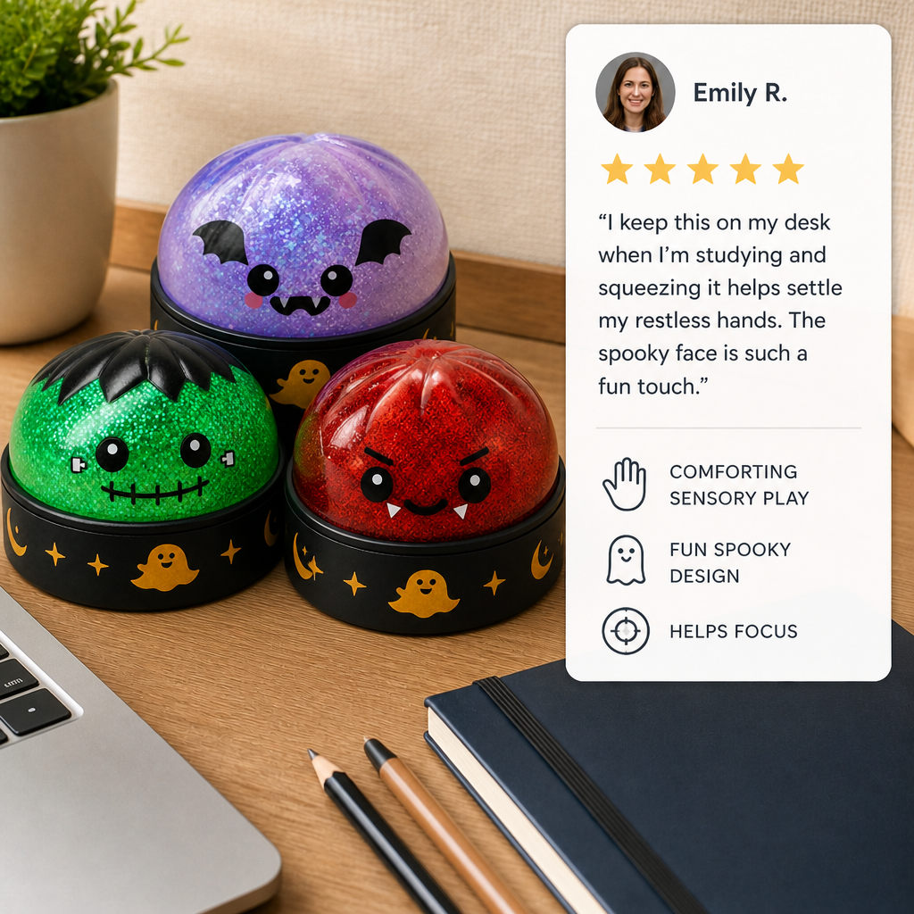 Halloween Dumpling Squishy Stress Relief Toys