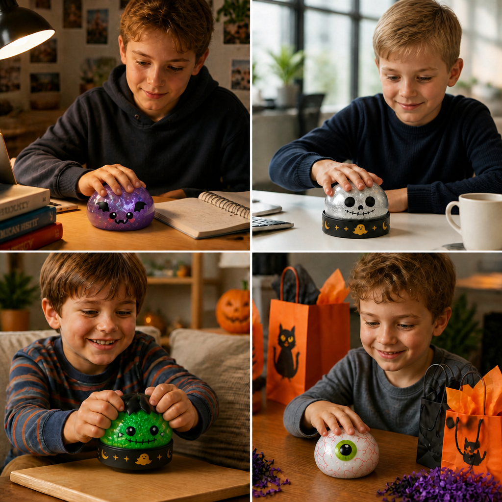 Halloween Dumpling Squishy Stress Relief Toys