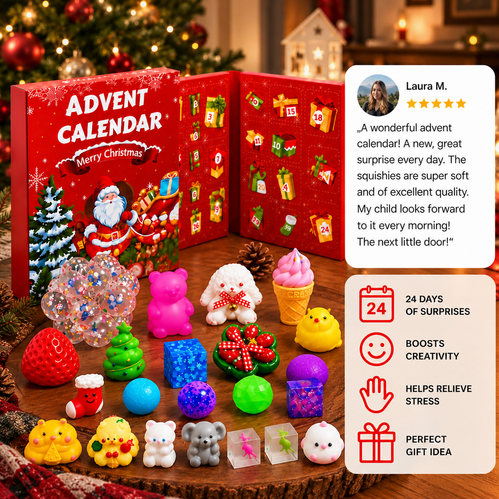 24-Days Premium Squishy Advent Calendar