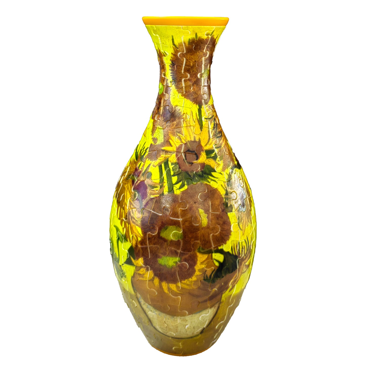 DIY 3D Jigsaw Puzzle Flower Vase