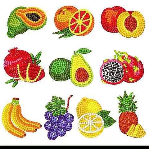DIY Diamond Art Sticker Craft Kit for Kids
