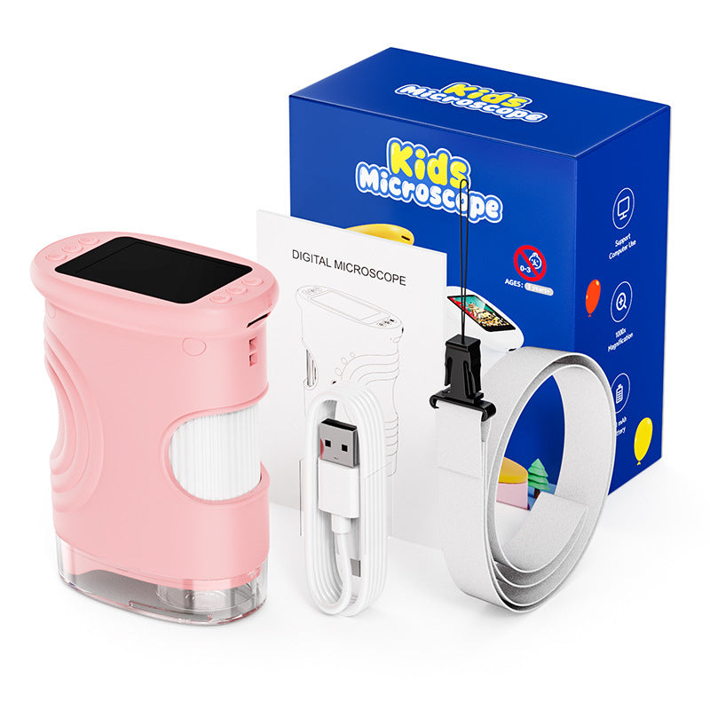 Kids’ 2-in-1 Digital Microscope & Telescope with Photo and Video Camera