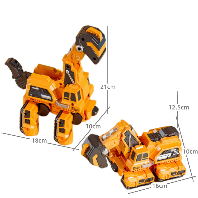 Transforming Dinosaur Cars