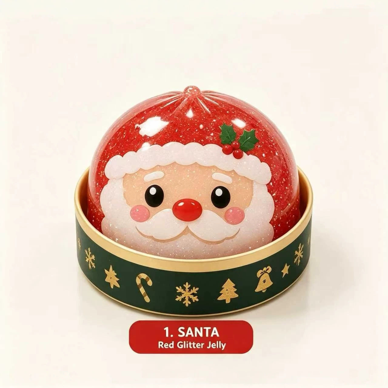 Christmas Dumpling Squishy Stress Relief Toy Set