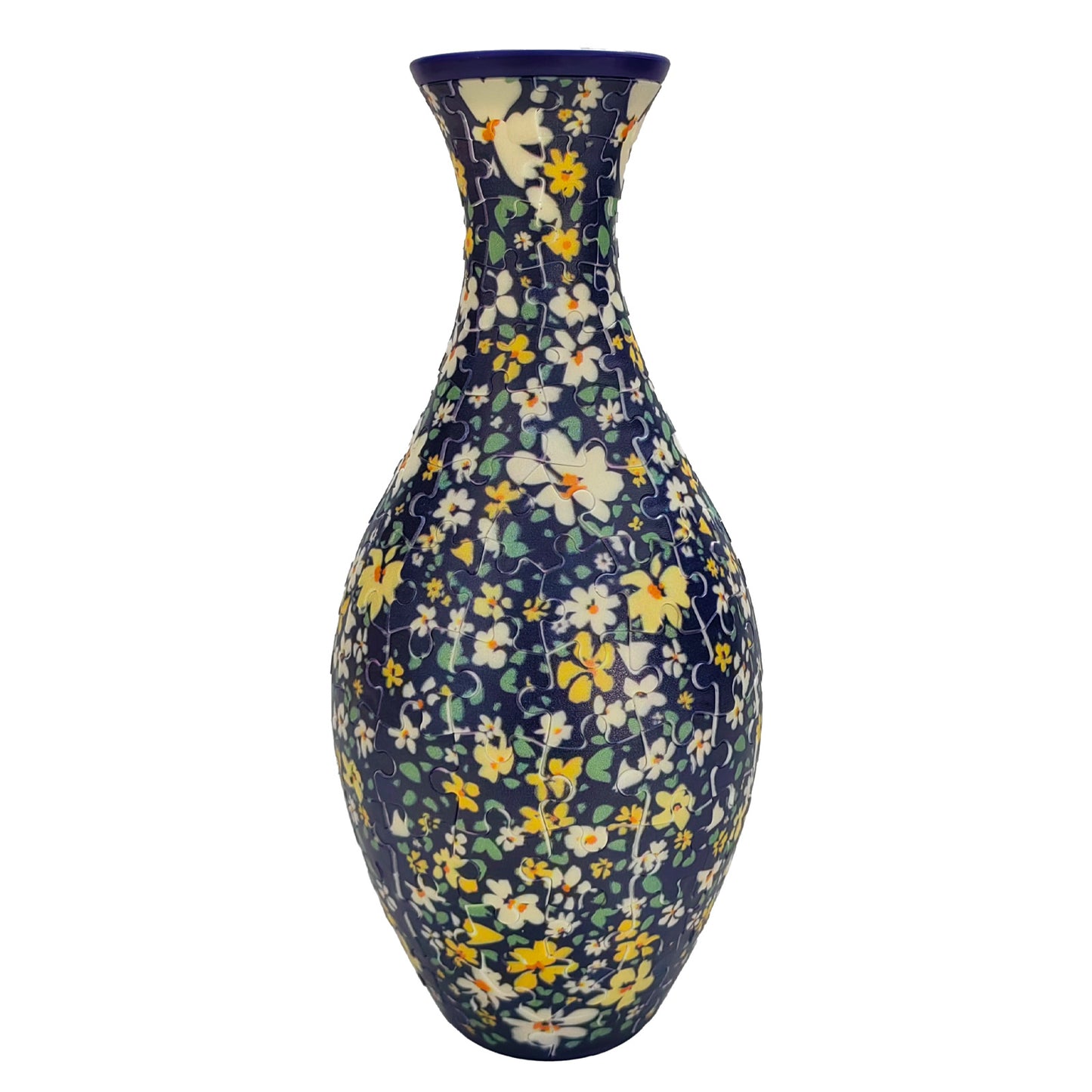 DIY 3D Jigsaw Puzzle Flower Vase