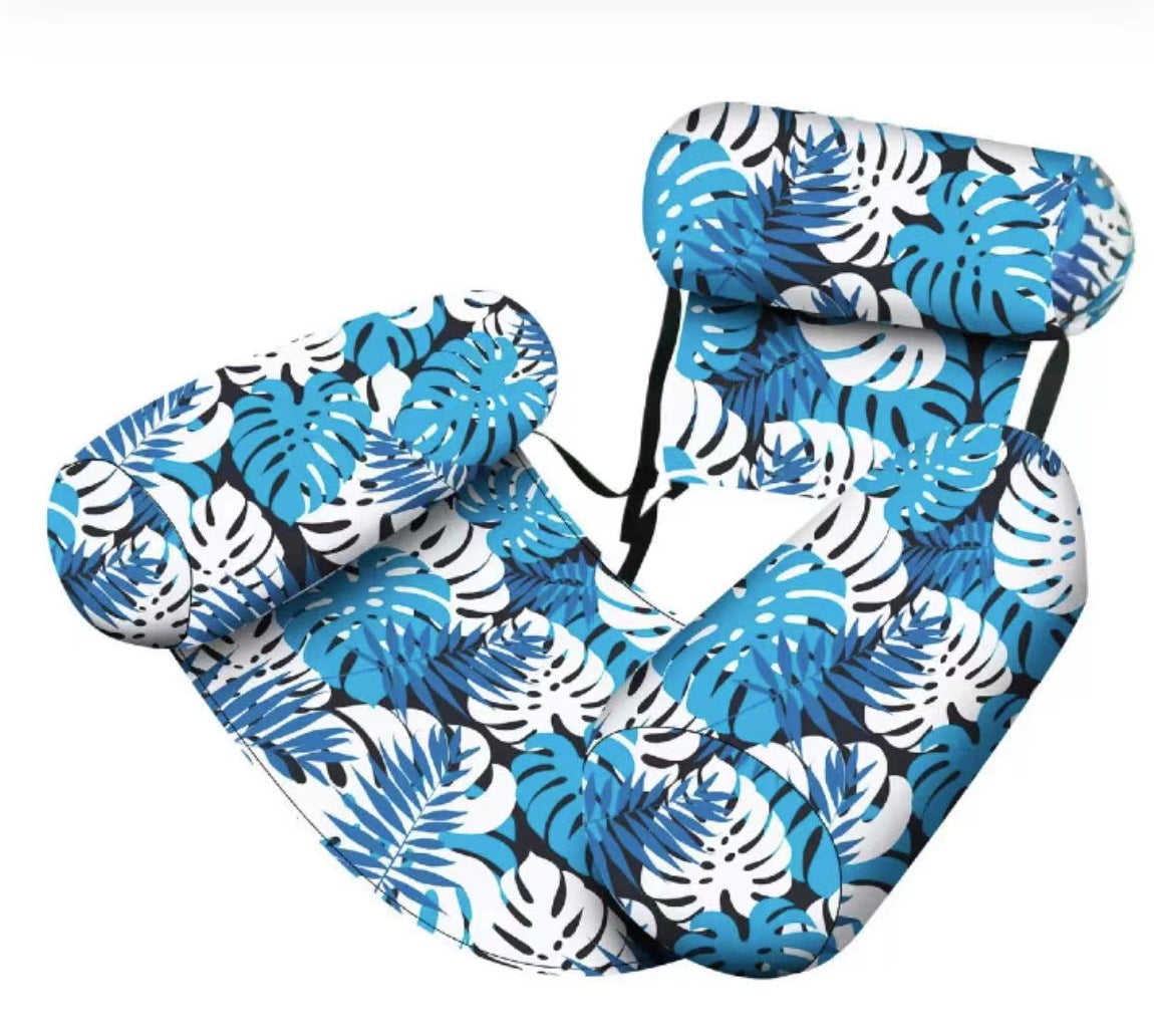 Hamak Inflatable Pool Inflatable Pool Hammock with Backrest – Foldable Water Lounge – little ...