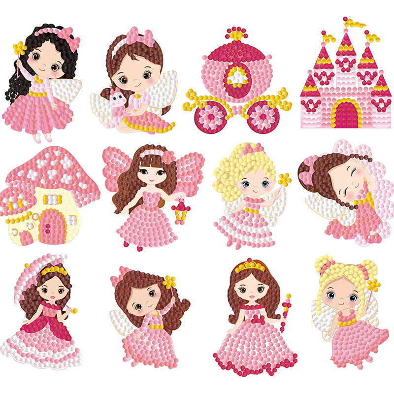 DIY Diamond Art Sticker Craft Kit for Kids