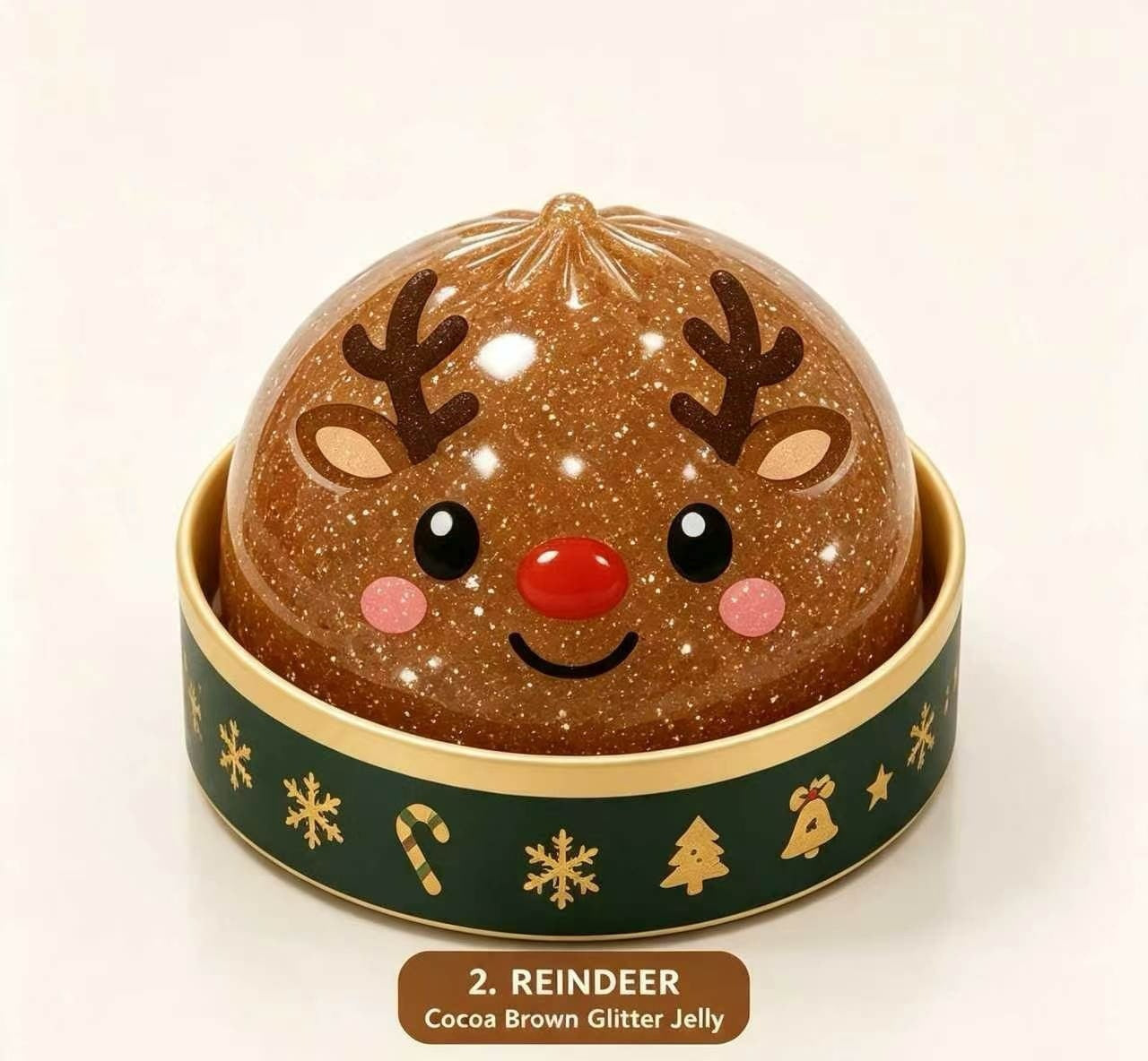 Christmas Dumpling Squishy Stress Relief Toy Set