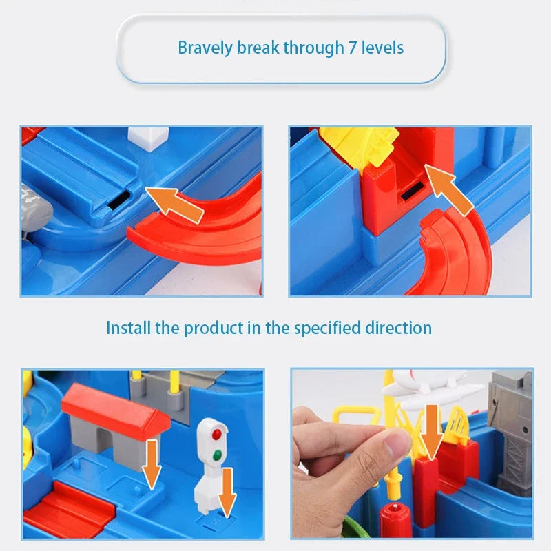 Educational vehicle skill game for children