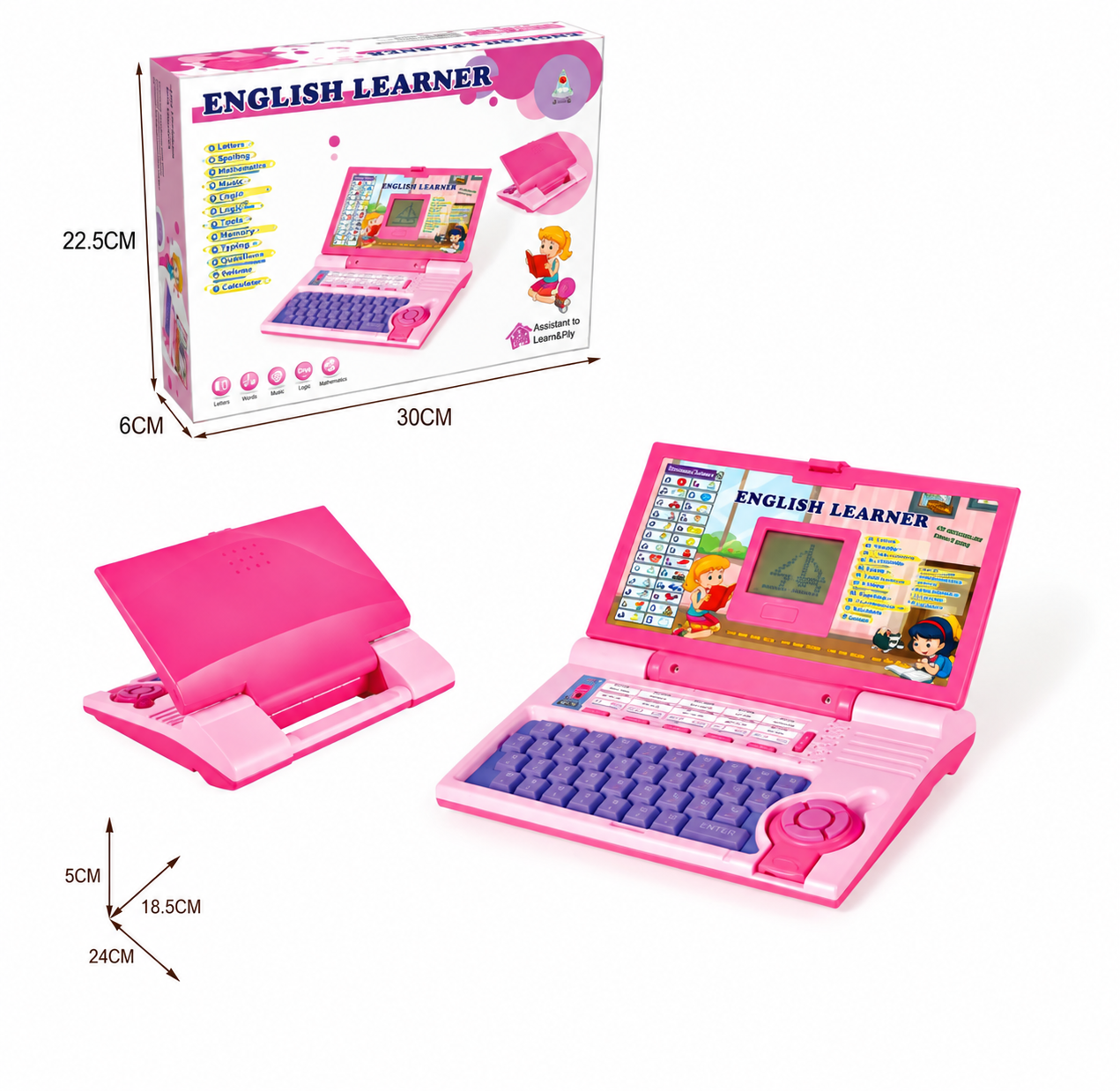 Kids’ Interactive Learning Laptop