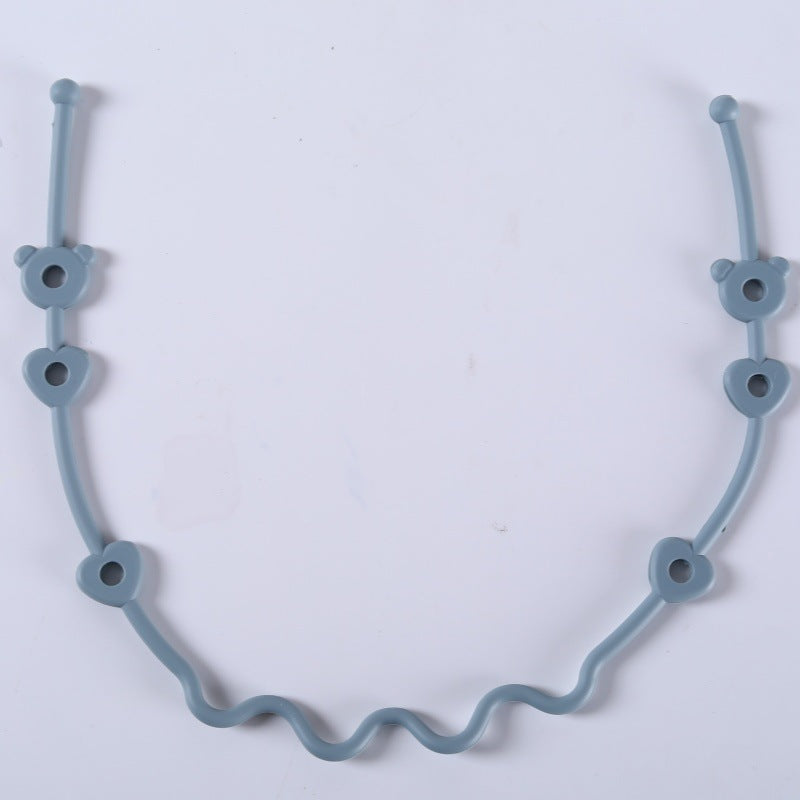 Universal Silicone Anti-Drop Toy & Pacifier Strap