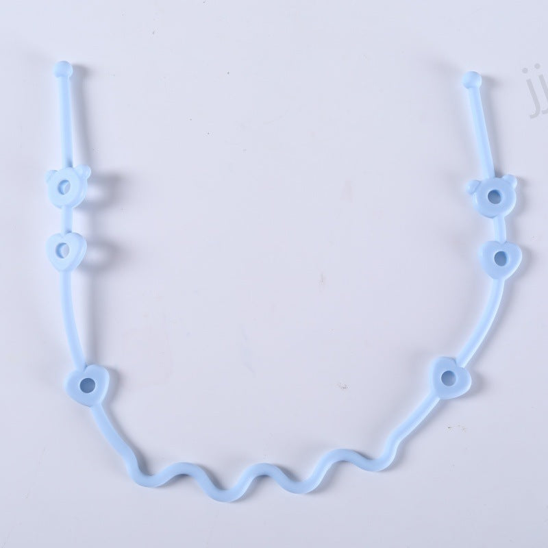 Universal Silicone Anti-Drop Toy & Pacifier Strap
