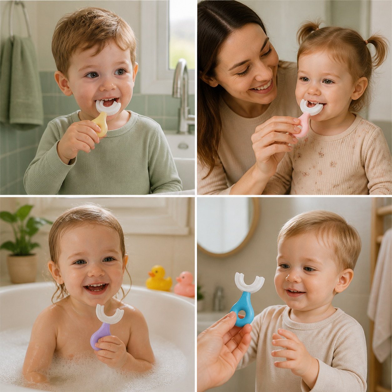 Kids’ U-Shaped Toothbrush