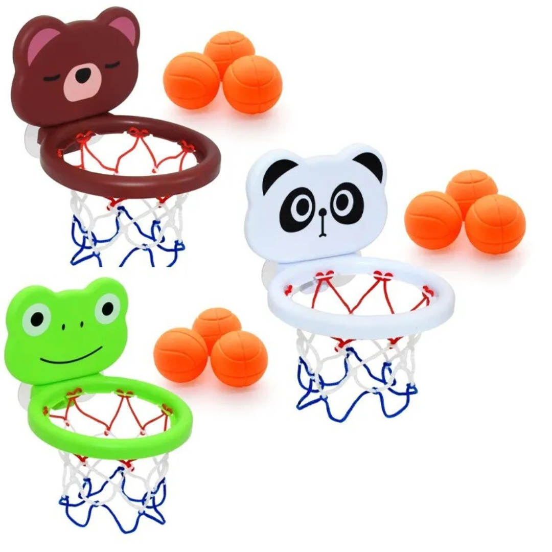 Basketball Hoop Bath Toy for Kids