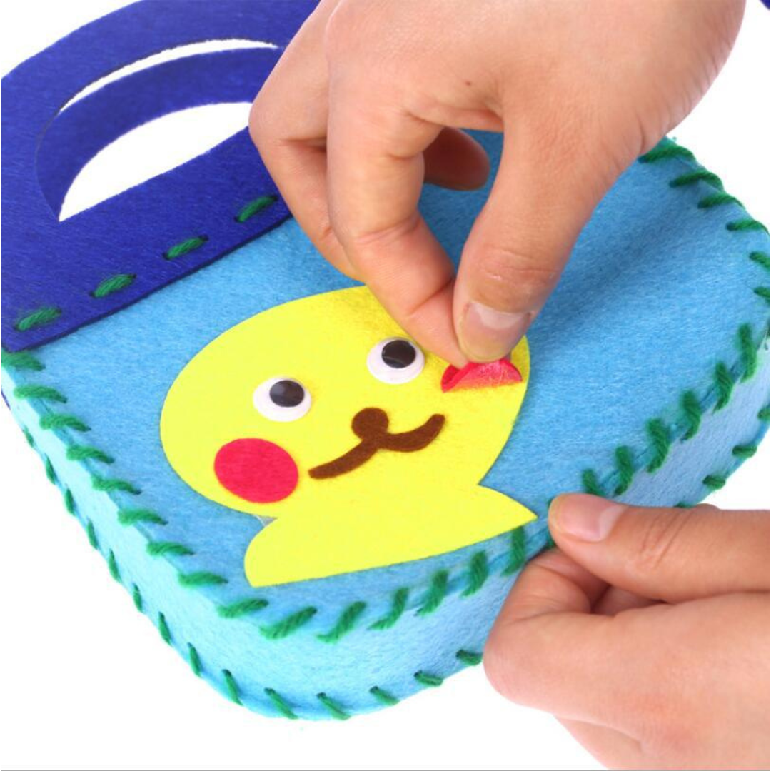 Safe DIY Felt Bag Sewing Set