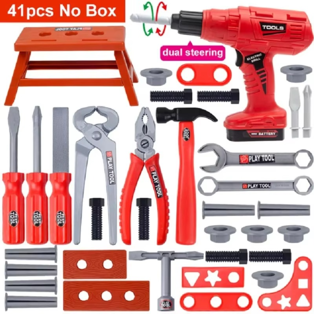Child-Safe Tool Play Set
