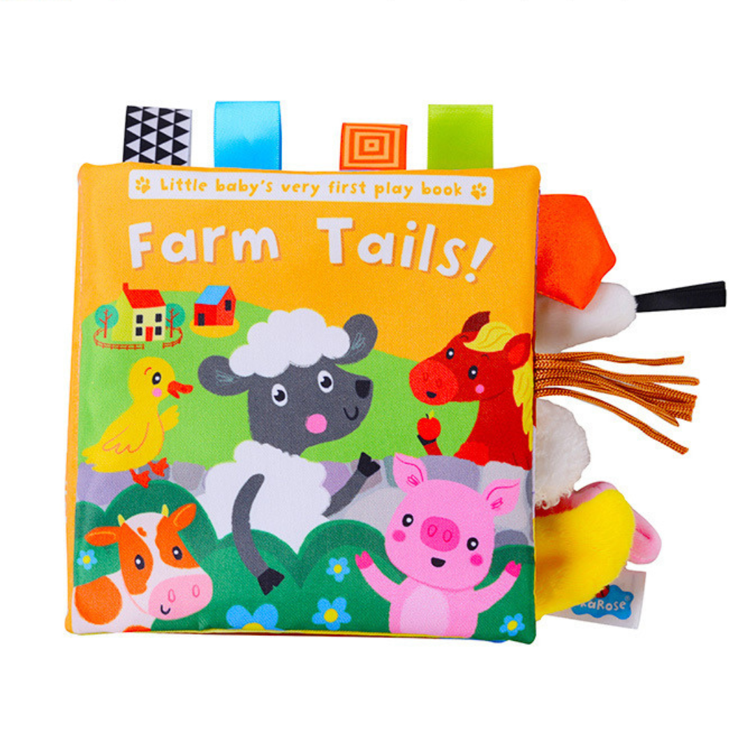 Sensory Wrinkle Paper story book for toddlers