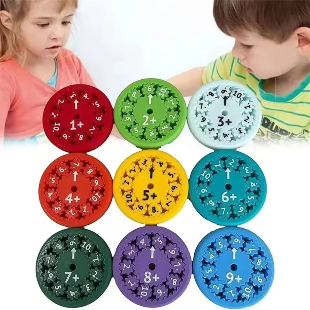 Mathematics educational game Fidget Spinner