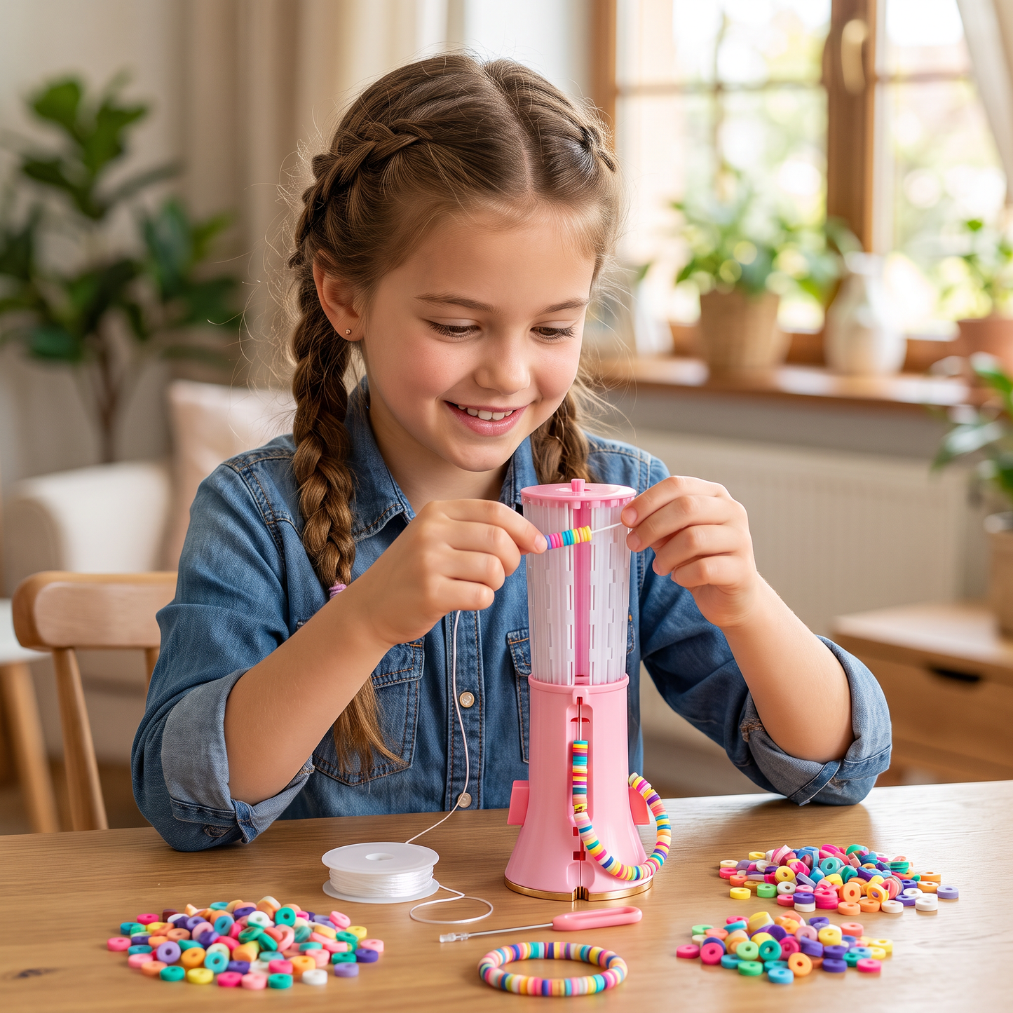 DIY Beaded Bracelet Making Kit for Kids