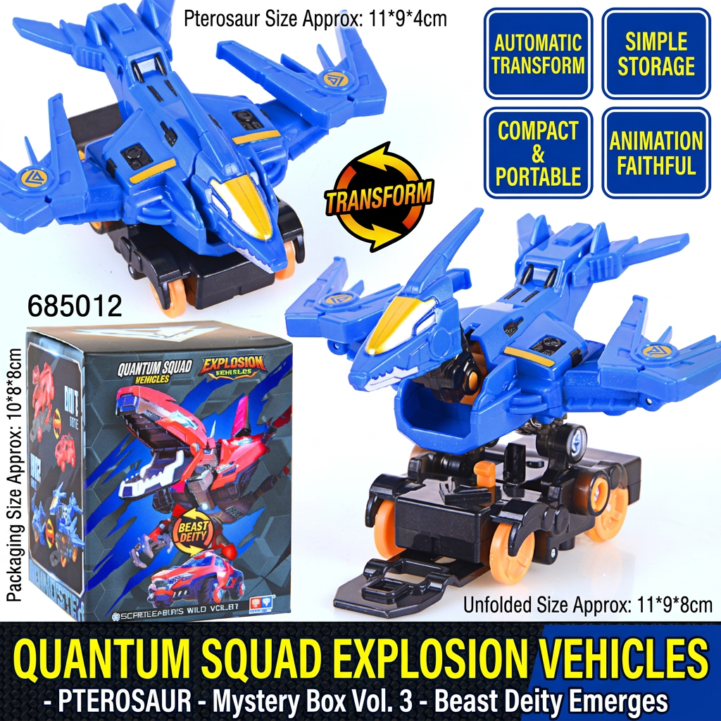 Jumping Transforming Racing Car Toy