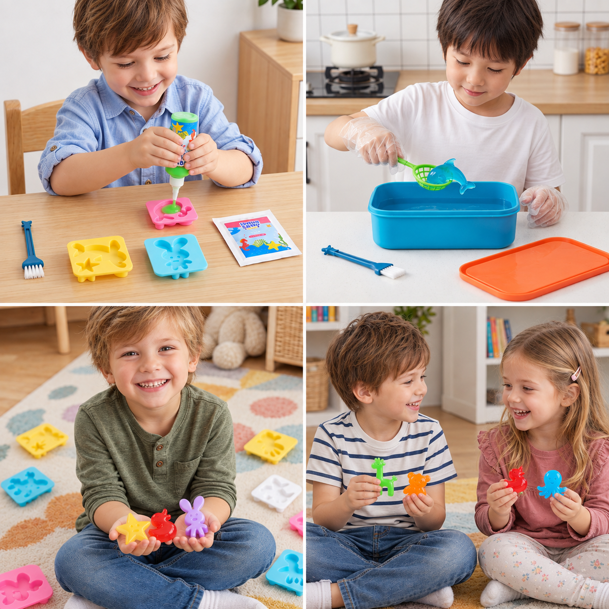 DIY Water Jelly Kit with Gels & Molds