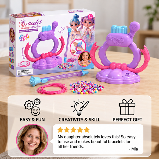 DIY Bracelet Making Machine Kit for Girls