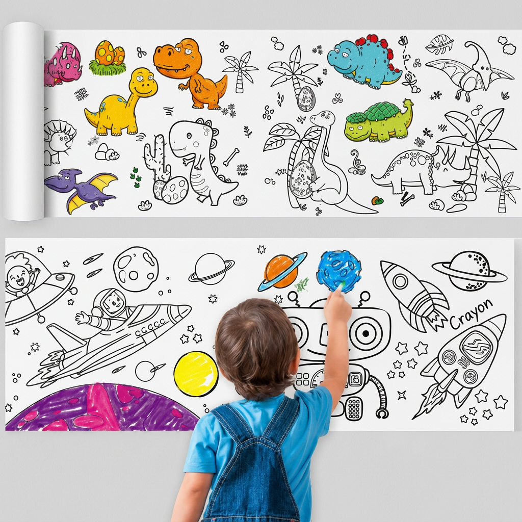 ArtRoll - Wall Sticking Drawing Roll