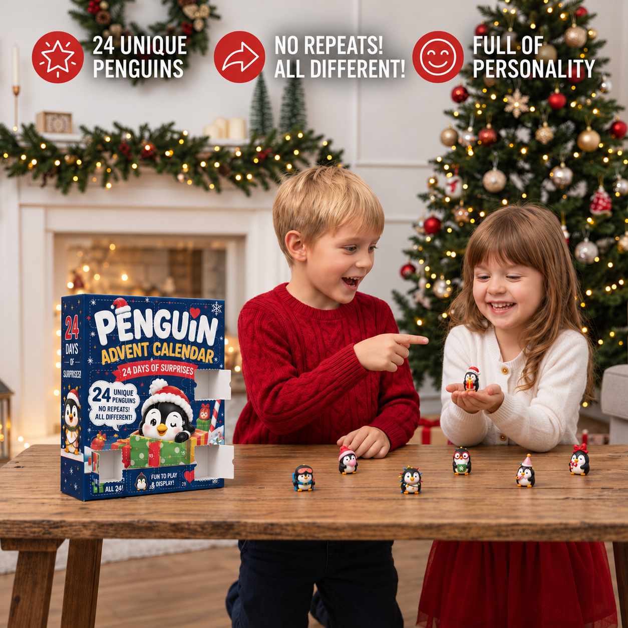 24-Day Penguin Advent Calendar