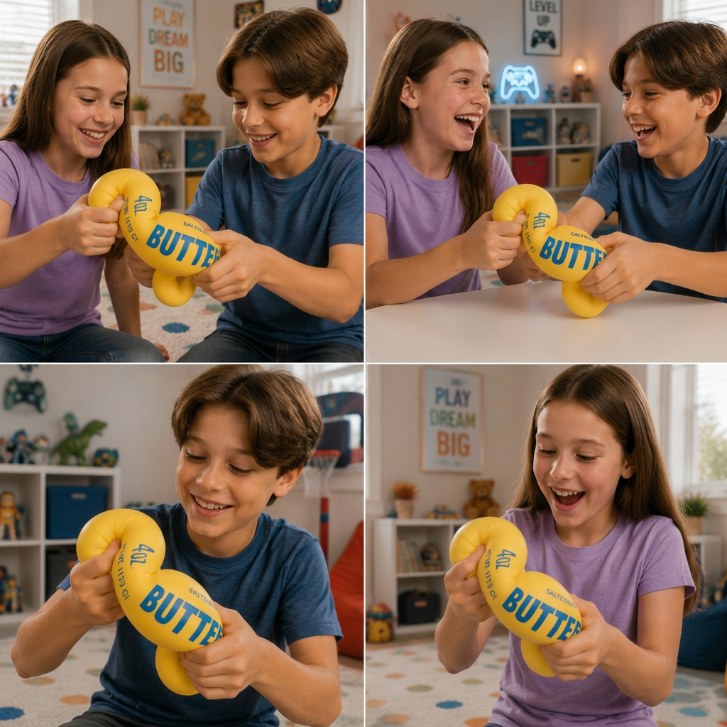 Jumbo Squishy Butter Stick – Slow-Rise Stress Ball & Sensory Fidget Toy
