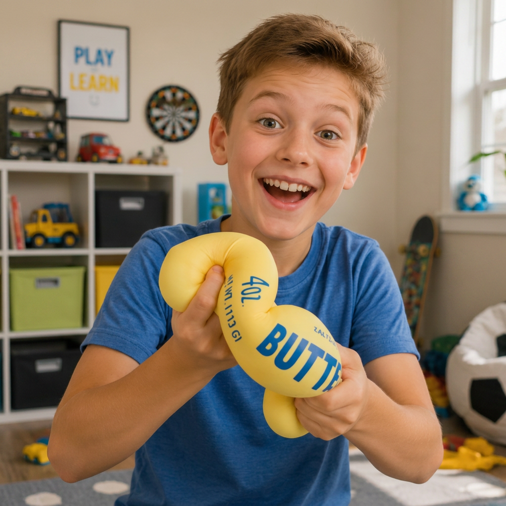 Jumbo Squishy Butter Stick – Slow-Rise Stress Ball & Sensory Fidget Toy