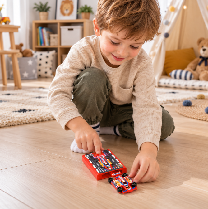 Pocket Size Race Car Launcher Toy