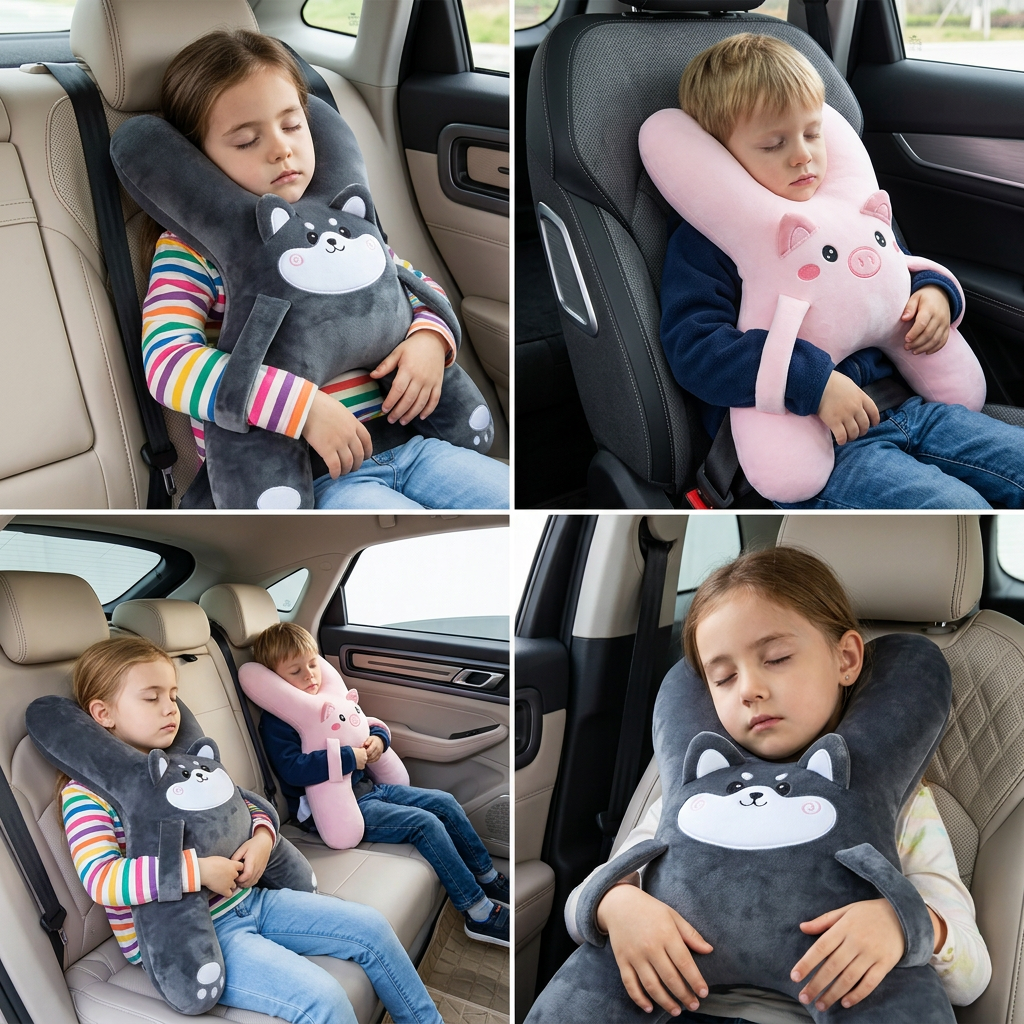 Kids Travel Sleep Support Pillow