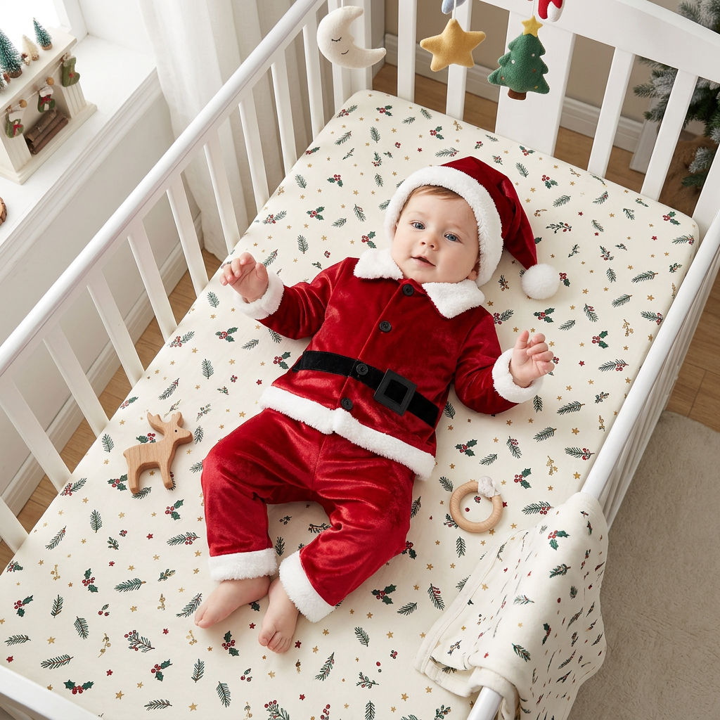Baby & Toddler Santa Costume Set