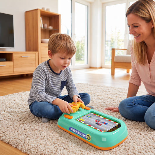 Adventure racing game box for children