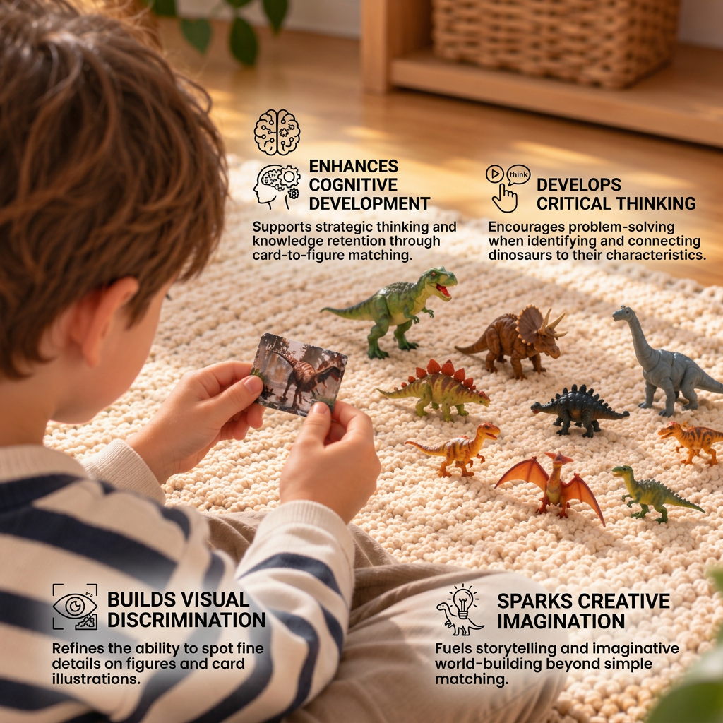 24-Day Dinosaur Toy Advent Calendar with Surprise Figures