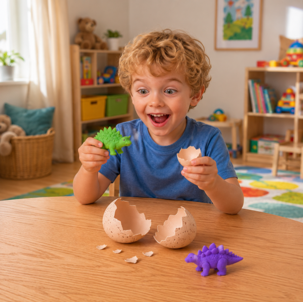 Educational Grow-in-Water Dinosaur Hatching Egg Toy for Kids